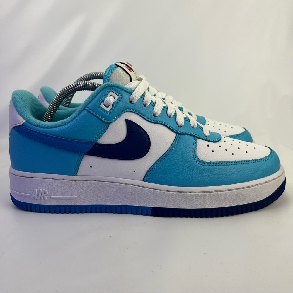 Nike Air Force 1 Low Split Deep Royal / Light Photo Blue / Baltic AF1 DZ2522 100